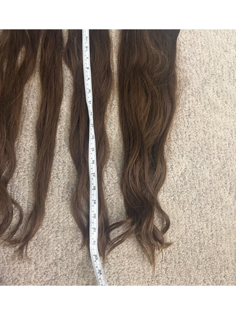 GOO GOO Invisi Edge Clip in Hair Extensions Set 24inch 170g 4A chocolate brown